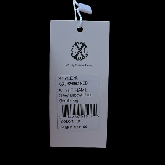 Christian Lacroix Vibrant Red Shoulder Bag - Picture 4 of 4